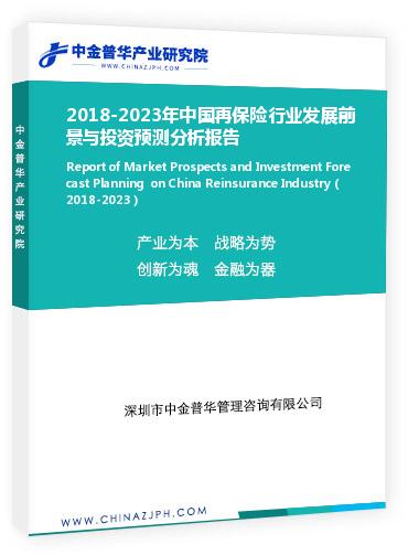 2018-2023年中國再保險(xiǎn)行業(yè)發(fā)展前景與投資預(yù)測(cè)分析報(bào)告