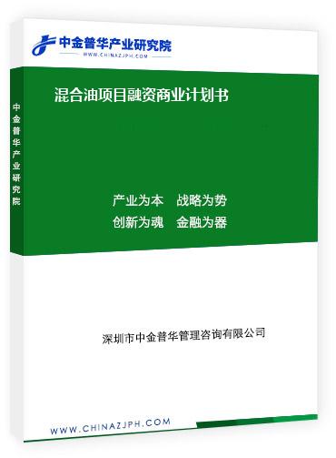 混合油項(xiàng)目融資商業(yè)計劃書